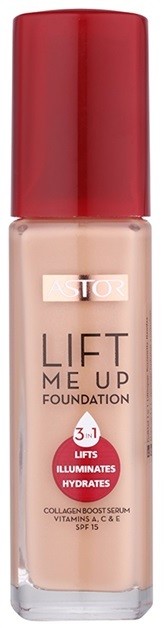 Astor Lift Me Up make-up 3 az 1-ben árnyalat 201 Nude (SPF 15) 30 ml