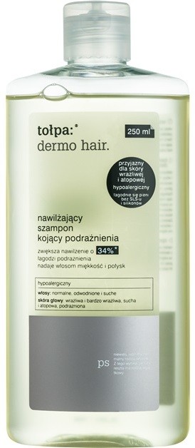 Tołpa Dermo Hair hidratáló sampon az irritált fejbőrre  250 ml