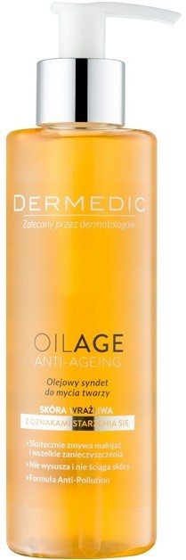 Dermedic Oilage olajos arclemosó gél  200 ml