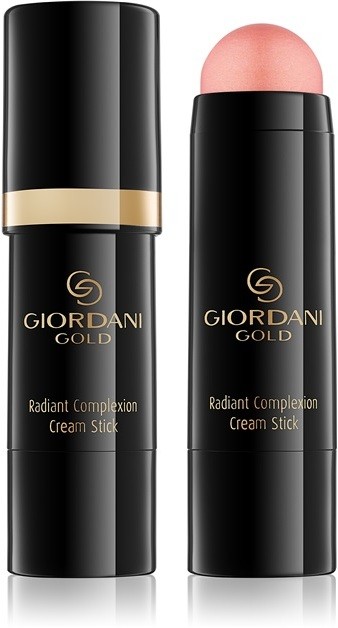 Oriflame Giordani Gold krémes arcpirosító ceruzában árnyalat Coral Glow 5,5 g