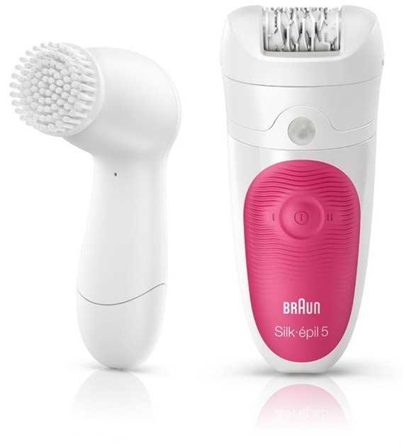 Braun Silk épil 5-539 epilátor tisztító kefével az arcra