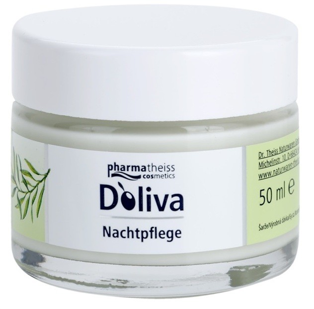 Doliva Basic Care regeneráló éjszakai krém ceramidokkal  50 ml