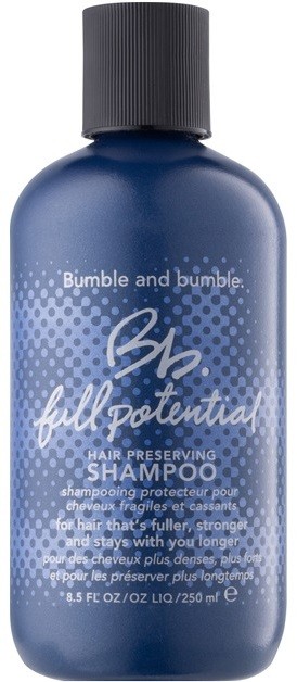 Bumble and Bumble Full Potential sampon az erős és szép hajért  250 ml