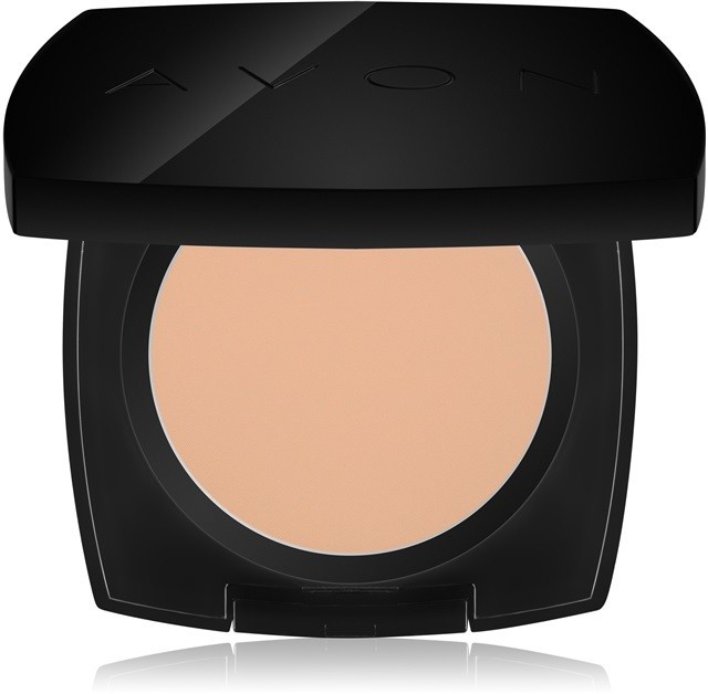 Avon True Colour kompakt púder árnyalat Neutral Light Medium 10 g