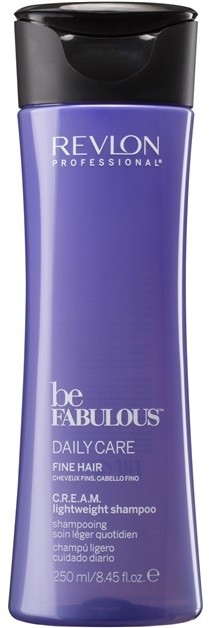 Revlon Professional Be Fabulous Daily Care tömegnövelő sampon a selymes hajért  250 ml