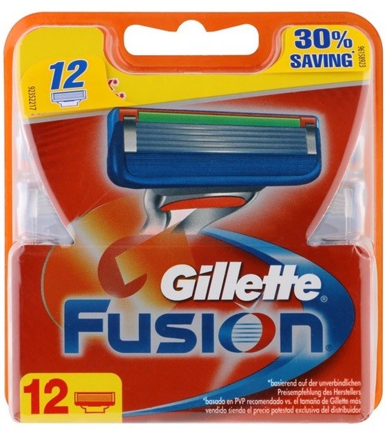 Gillette Fusion tartalék pengék  12 db