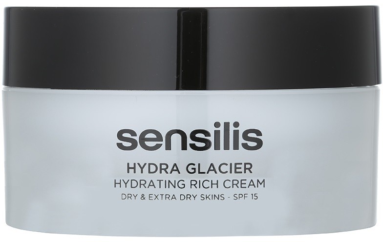 Sensilis Hydra Glacier hidratáló és tápláló krém SPF 15  50 ml