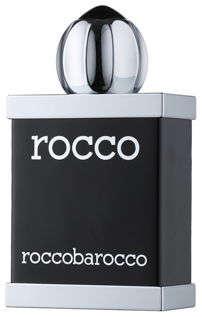 Roccobarocco Rocco Black For Men eau de toilette férfiaknak 100 ml