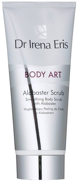 Dr Irena Eris Body Art Alabaster Scrub bőrkisimító testpeeling alabástrommal  200 ml