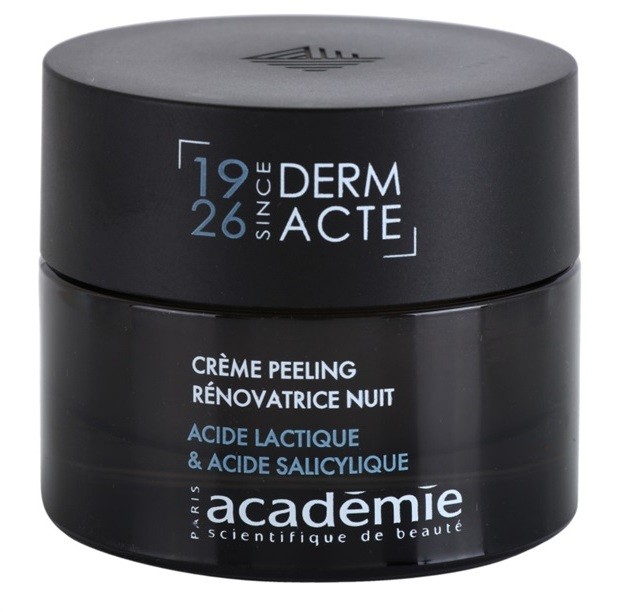 Academie Derm Acte Intense Age Recovery éjszakai ránctalanító krém peeling hatással  50 ml