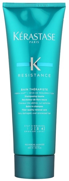 Kérastase Resistance Thérapiste ápoló sampon nagyon sérült hajra [3 4] 250 ml