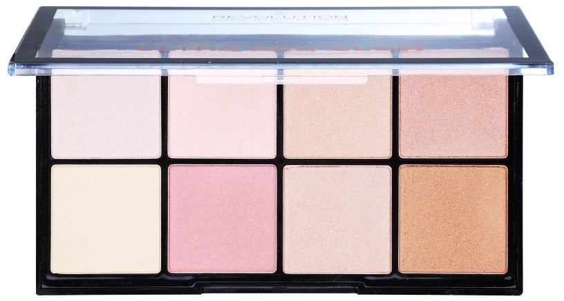 Makeup Revolution Ultra Pro Glow bőrvilágosító paletta  20 g