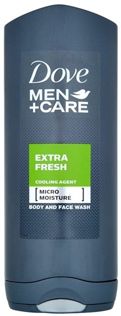 Dove Men+Care Extra Fresh tusfürdő gél testre és arcra  400 ml