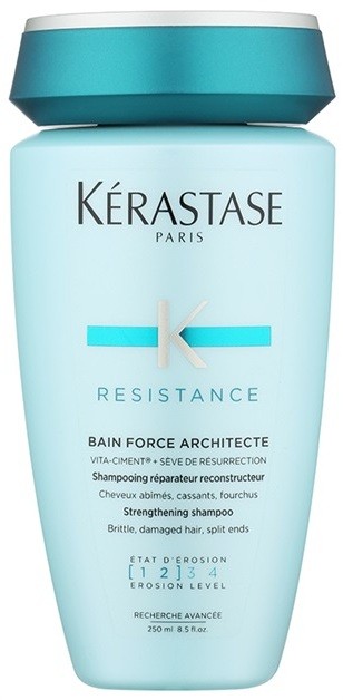 Kérastase Resistance Force Architecte erősítő samponfürdő a meggyengült és sérült hajra  250 ml