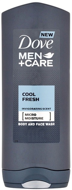 Dove Men+Care Cool Fresh tusfürdő gél testre és arcra  400 ml