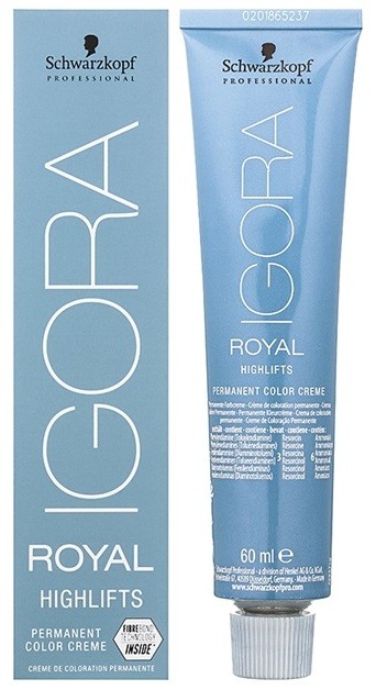 Schwarzkopf Professional IGORA Royal Highlifts tartós hajfesték árnyalat 12-1 60 ml