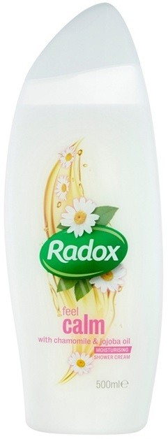 Radox Feel Indulged Feel Calm krémtusfürdő Chamomile & Jojoba Oil 500 ml