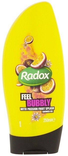 Radox Feel Gorgeous Feel Bubbly tusfürdő gél Passion Fruit Splash 250 ml