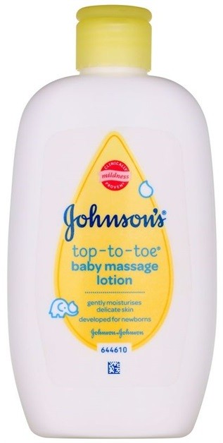 Johnson's Baby Top-to-Toe masszázs testápoló tej gyerekeknek  200 ml