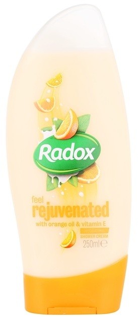Radox Feel Indulged Feel Rejuvenated krémtusfürdő Orange Oil & Vitamin E 250 ml