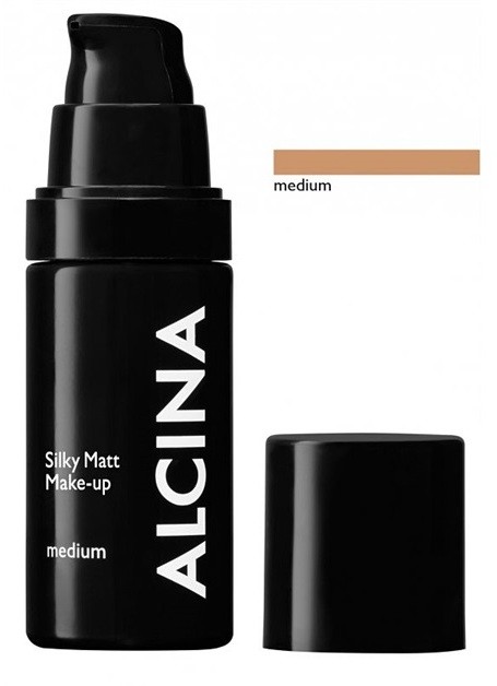 Alcina Decorative Silky Matt make-up púderes hatással árnyalat Medium 30 ml