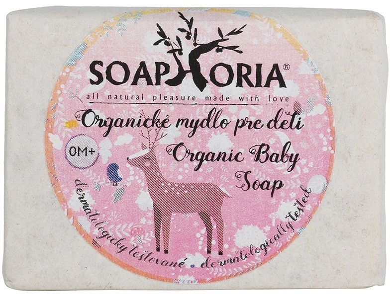 Soaphoria Babyphoria organikus szappan gyermekeknek születéstől kezdődően  110 g