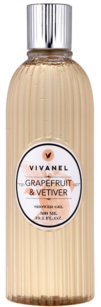 Vivian Gray Vivanel Grapefruit&Vetiver krémes tusoló gél  300 ml