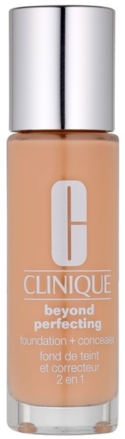 Clinique Beyond Perfecting make-up és korrektor 2 az 1-ben árnyalat 02 Alabaster 30 ml