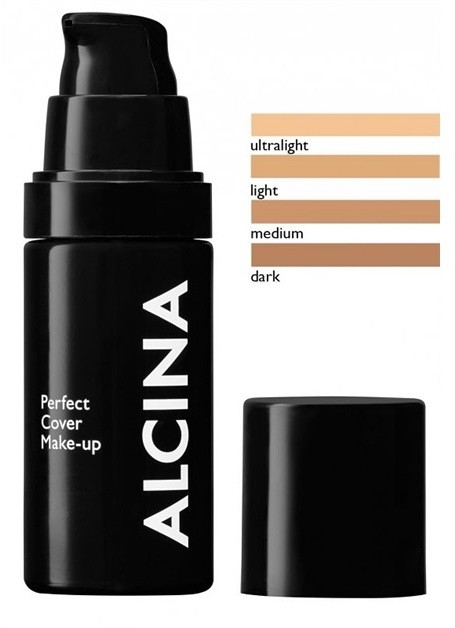 Alcina Decorative Perfect Cover make-up egységesíti a bőrszín tónusait árnyalat Light 30 ml