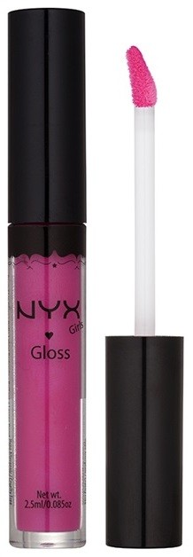 NYX Professional Makeup Girls ajakfény árnyalat 08 Doll Pink 2,5 ml