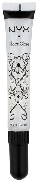 NYX Professional Makeup Sheer Gloss ajakfény árnyalat 14 Ice Princess 15 ml