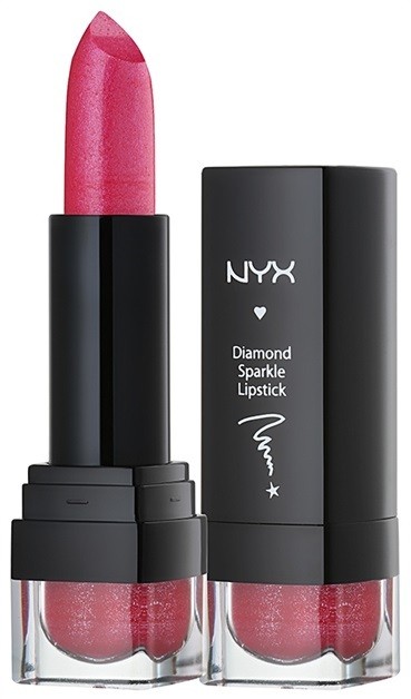 NYX Professional Makeup Diamond Sparkle rúzs árnyalat 08 Red 4,2 g