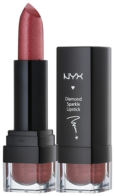 NYX Professional Makeup Diamond Sparkle rúzs árnyalat 14 Plum 4,2 g