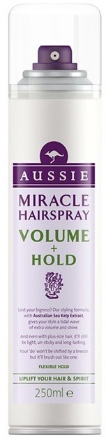 Aussie Aussome Volume hajlakk dús hatásért Uplift Your Hair 250 ml