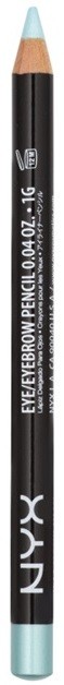 NYX Professional Makeup Slim Eye and Eyebrow Pencil szemöldök- és szemceruza árnyalat Baby Blue 1 g