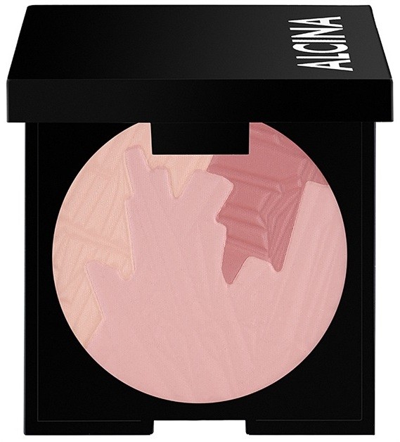 Alcina Brilliant többszínű arcpír árnyalat 010 Tripple Rose 10 g