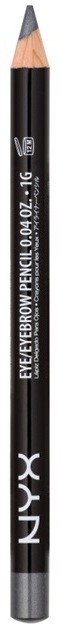 NYX Professional Makeup Slim Eye and Eyebrow Pencil szemöldök- és szemceruza árnyalat Gray 1 g