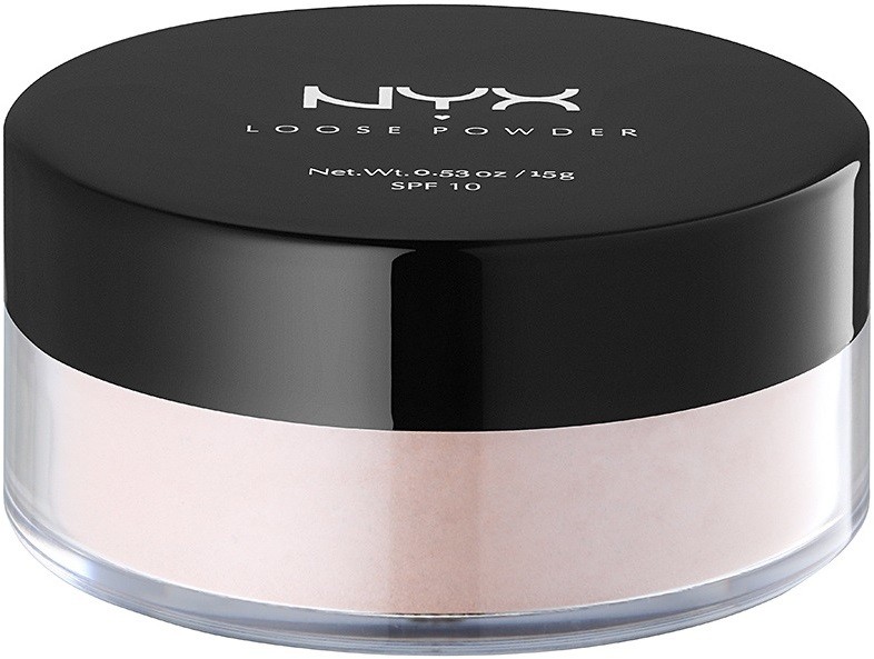 NYX Professional Makeup Loose púder SPF 10 árnyalat 04 Sexy Shimmer 15 g