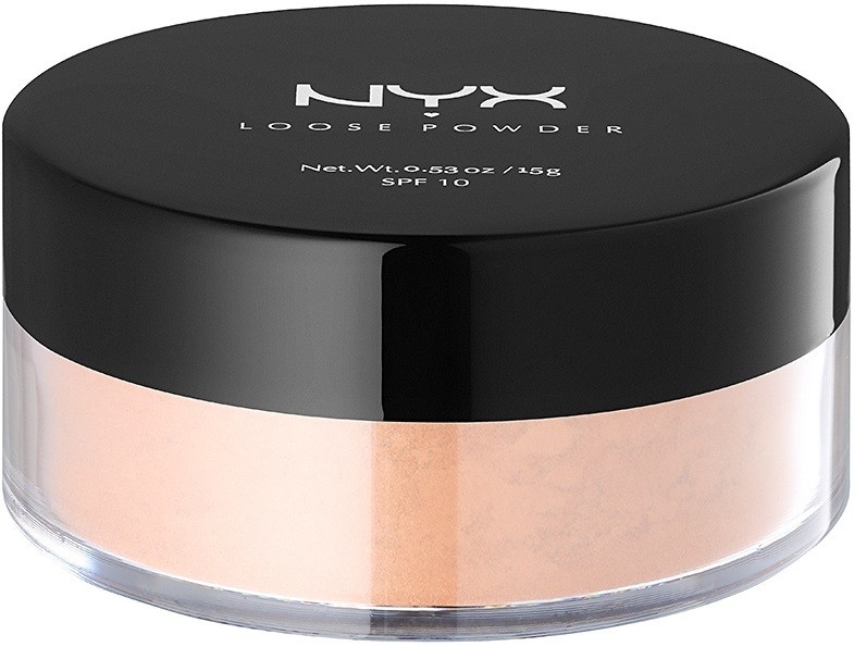 NYX Professional Makeup Loose púder SPF 10 árnyalat 05 Goddess Shimmer 15 g