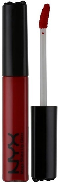 NYX Professional Makeup Mega Shine ajakfény árnyalat 126 Plush Red 11 ml