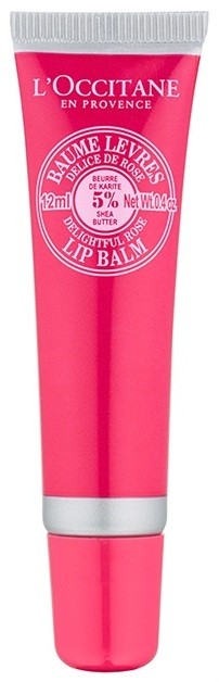 L'Occitane Shea Butter ajakbalzsam rózsa illattal  12 ml