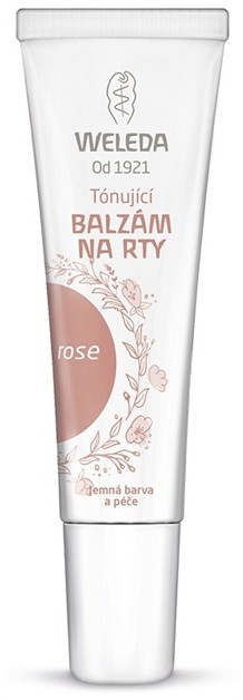 Weleda Lip Care tonizáló ajakbalzsam árnyalat Rose 10 ml