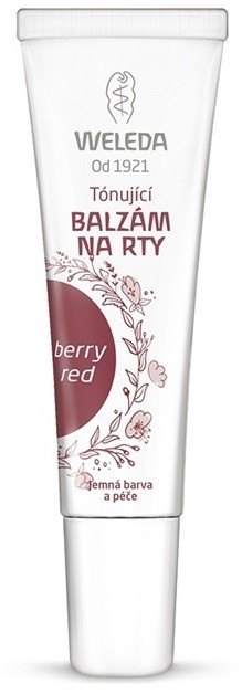 Weleda Lip Care tonizáló ajakbalzsam árnyalat Berry Red 10 ml