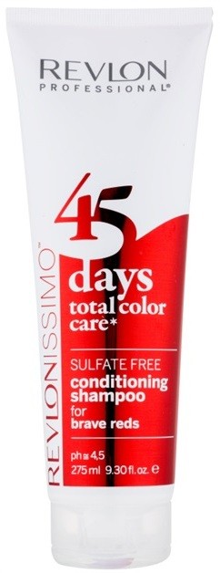 Revlon Professional Revlonissimo Color Care sampon és kondicionáló 2 az 1-ben vörös tónusokra szulfátmentes  275 ml