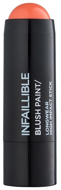 L’Oréal Paris Infallible Paint Chubby krémes arcpirosító árnyalat Tangerine Please 7 g