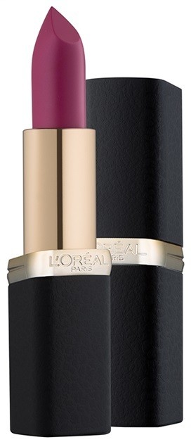L’Oréal Paris Color Riche Matte hidratáló rúzs matt hatással árnyalat 463 Plum Tuxedo 3,6 g