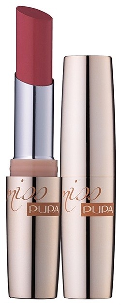 Pupa Miss Pupa magas fényű rúzs árnyalat 107 Apricot Pink 2,4 ml