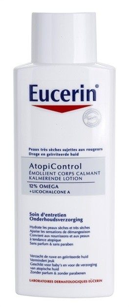 Eucerin AtopiControl nyugtató testápoló tej száraz és atópiás bőrre  250 ml