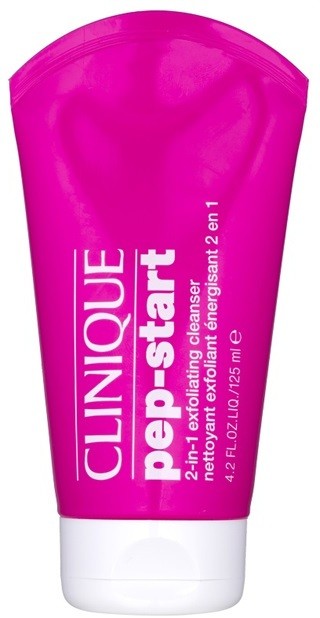 Clinique Pep-Start peeling tisztító gél 2 az 1-ben  125 ml