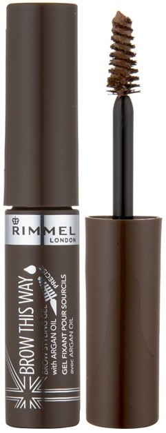 Rimmel Brow This Way szemöldök korrekciós gél árnyalat 002 Medium Brown 5 ml